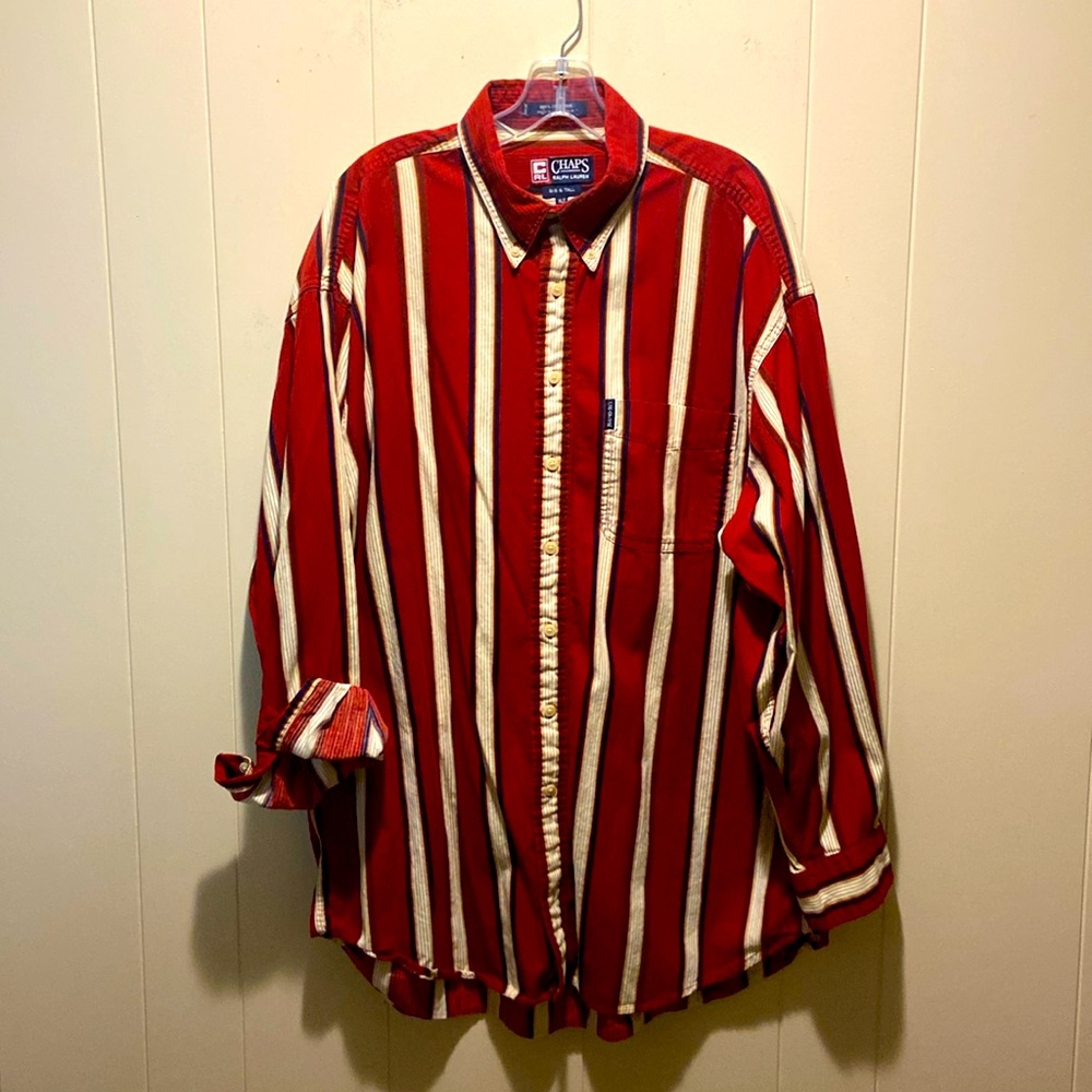 🔥🔥CHAPS RALPH LAUREN 💙 XL TALL